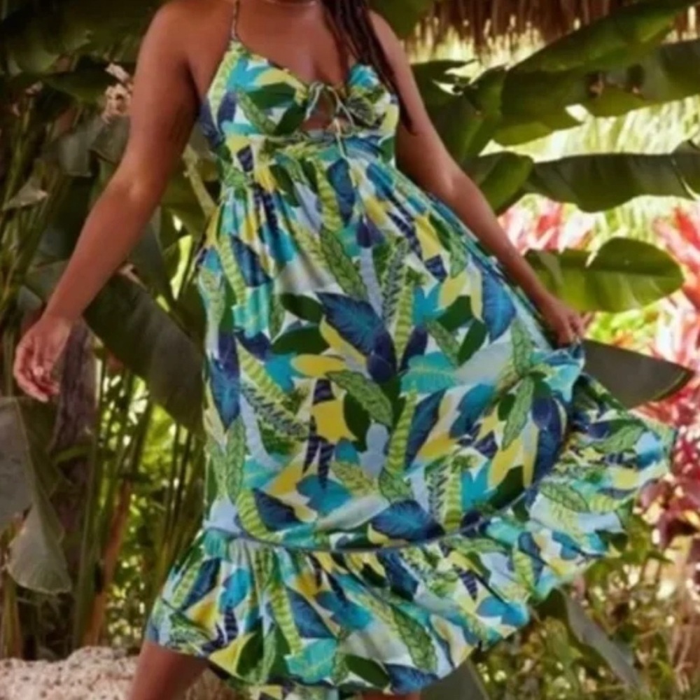 Aerie Floral Maxi sundress Small - Picture 2 of 10